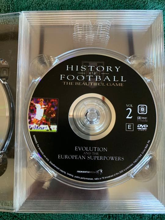 HISTORY OF FOOTBALL 14h30m 7枚 BOX SET