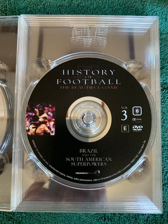 HISTORY OF FOOTBALL 14h30m 7枚 BOX SET