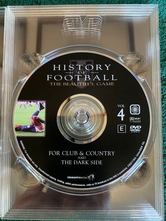 HISTORY OF FOOTBALL 14h30m 7枚 BOX SET