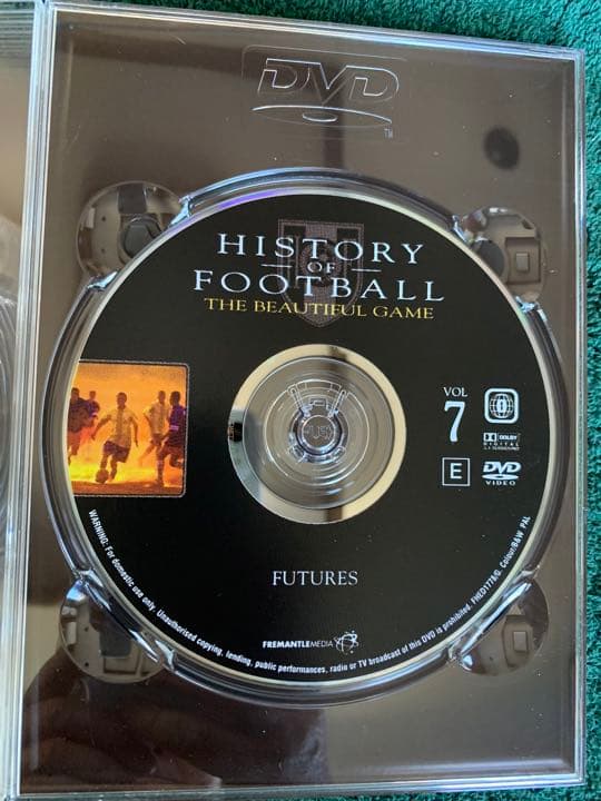 HISTORY OF FOOTBALL 14h30m 7枚 BOX SET
