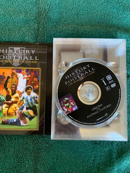 HISTORY OF FOOTBALL 14h30m 7枚 BOX SET