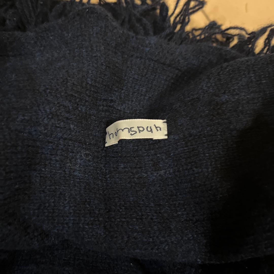 フリンジ付きマフラー