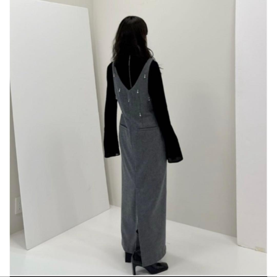 Ameri 新品未使用♡ UND ELSA BIJOU WOOL DRESS♡