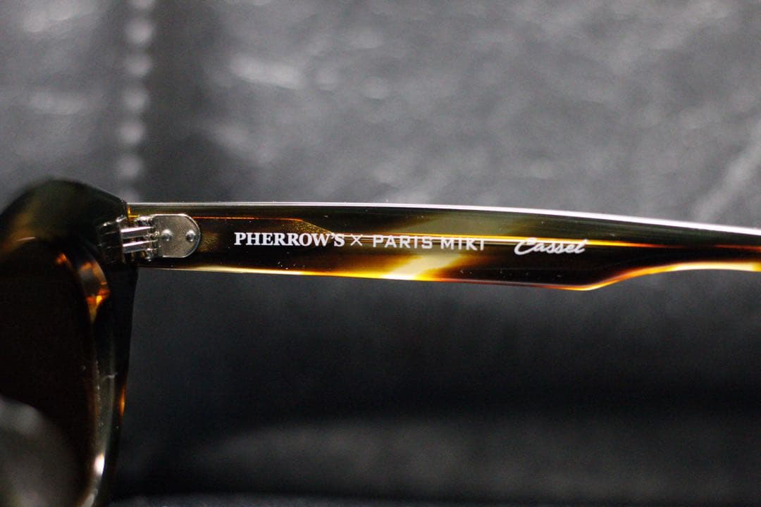 n*h様 パリミキPherrow's Cassel ブラウン　サングラス　ほぼ未