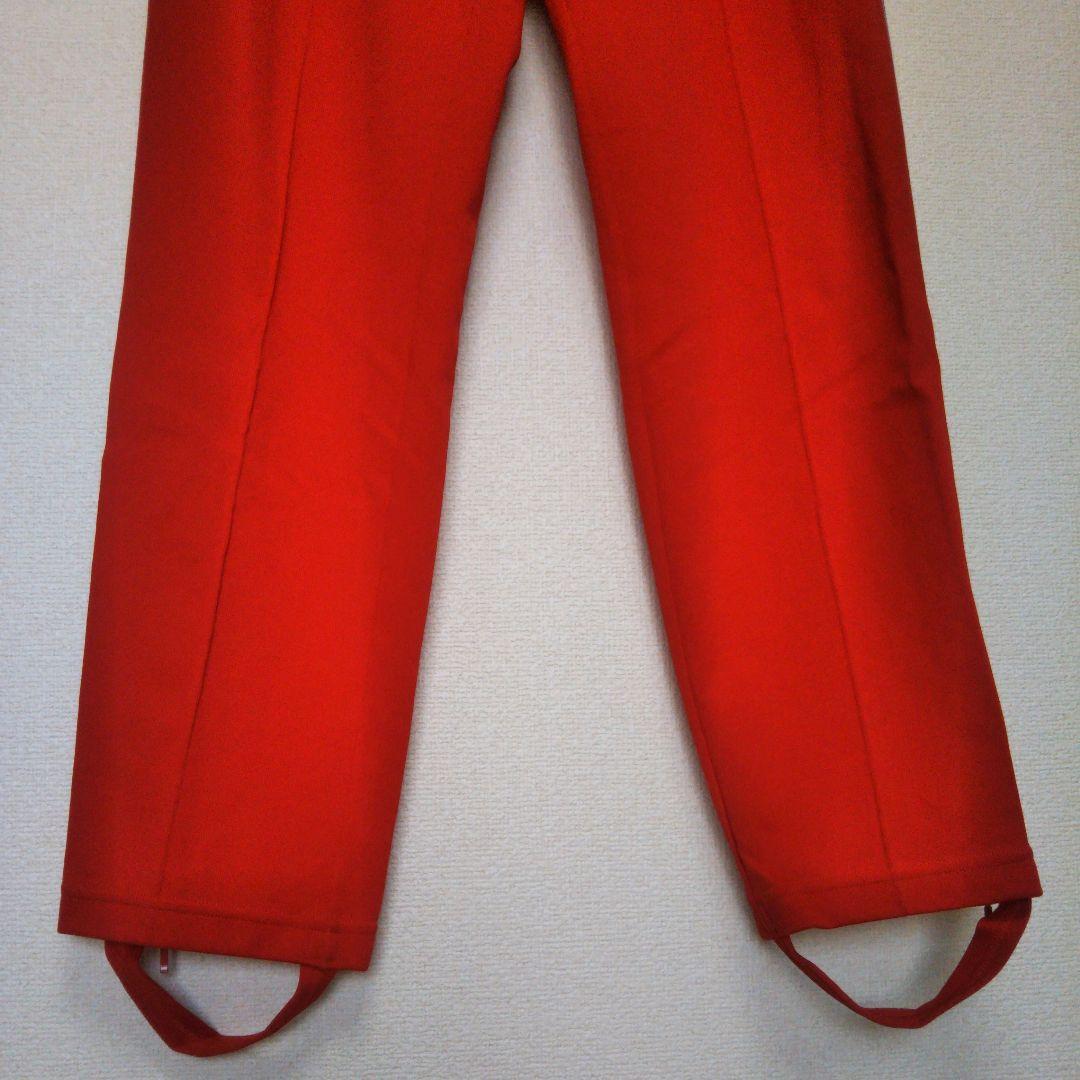 アディダス メンズO  赤 刺繍ロゴ ジャージパンツ トレパン 西ドイツ♡E18