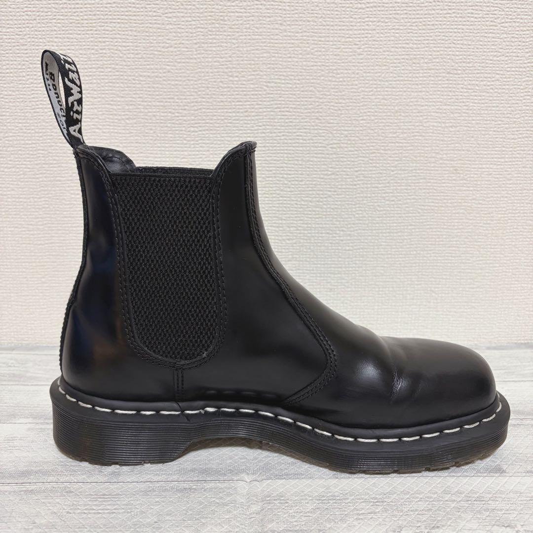 【ドクターマーチン 】2976 ホワイトステッチ チェルシーブーツ サイドゴア