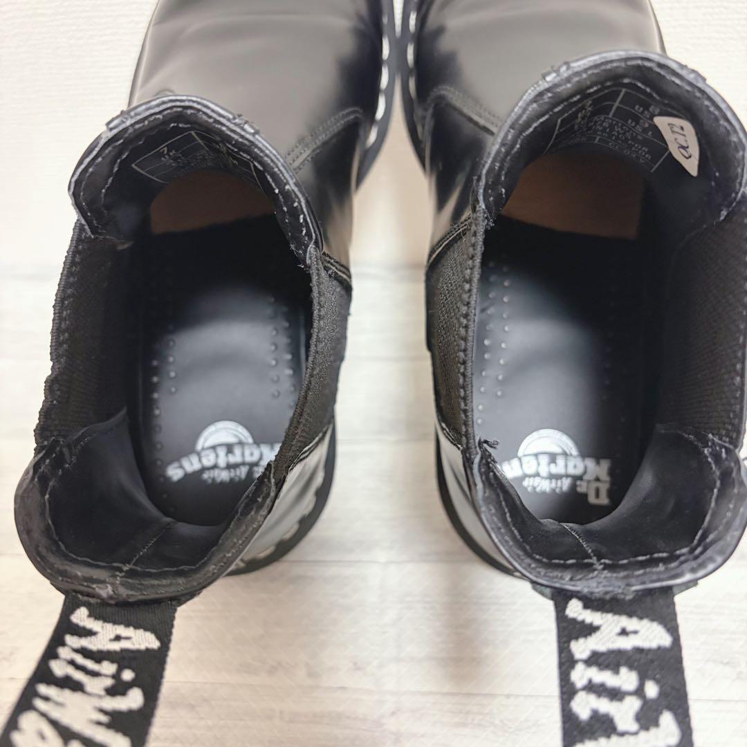 【ドクターマーチン 】2976 ホワイトステッチ チェルシーブーツ サイドゴア