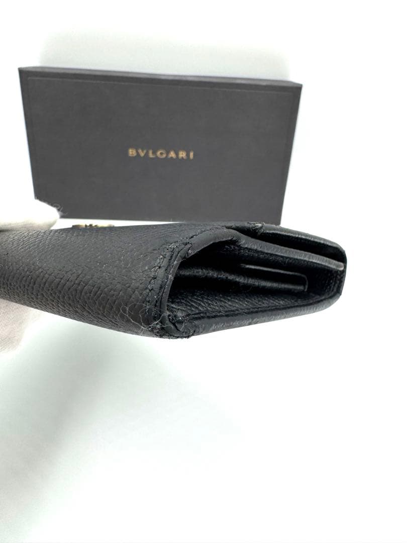 【美品】 BVLGARI ブルガリ 長財布 財布 ブラック