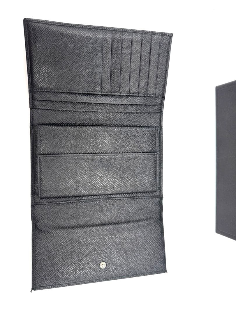 【美品】 BVLGARI ブルガリ 長財布 財布 ブラック