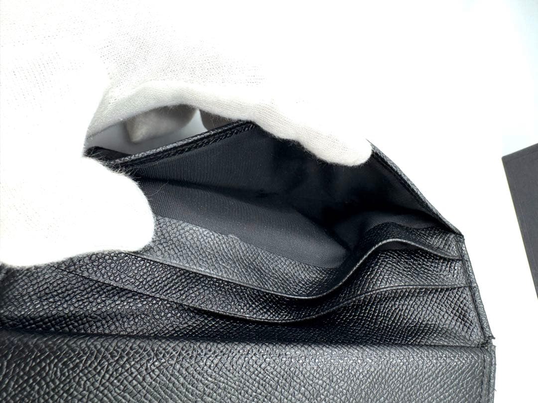 【美品】 BVLGARI ブルガリ 長財布 財布 ブラック