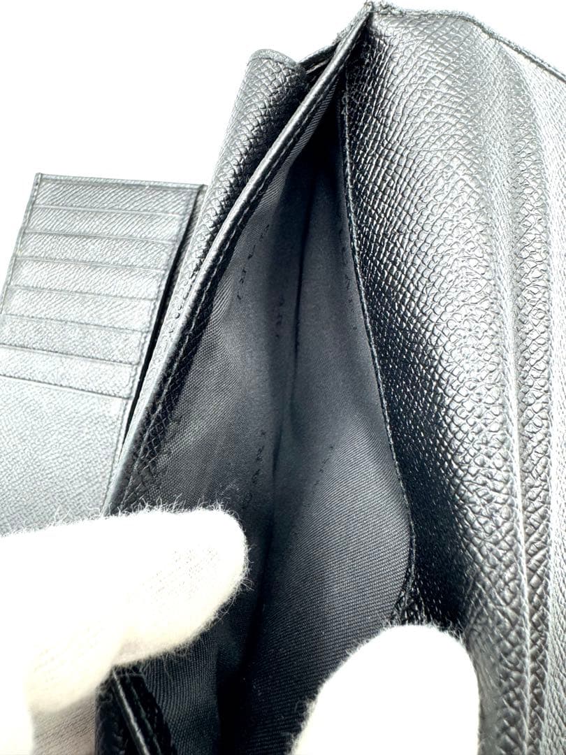 【美品】 BVLGARI ブルガリ 長財布 財布 ブラック