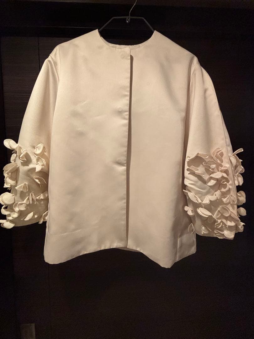 yori shirocon パフュームサテンジャケット　シロコン