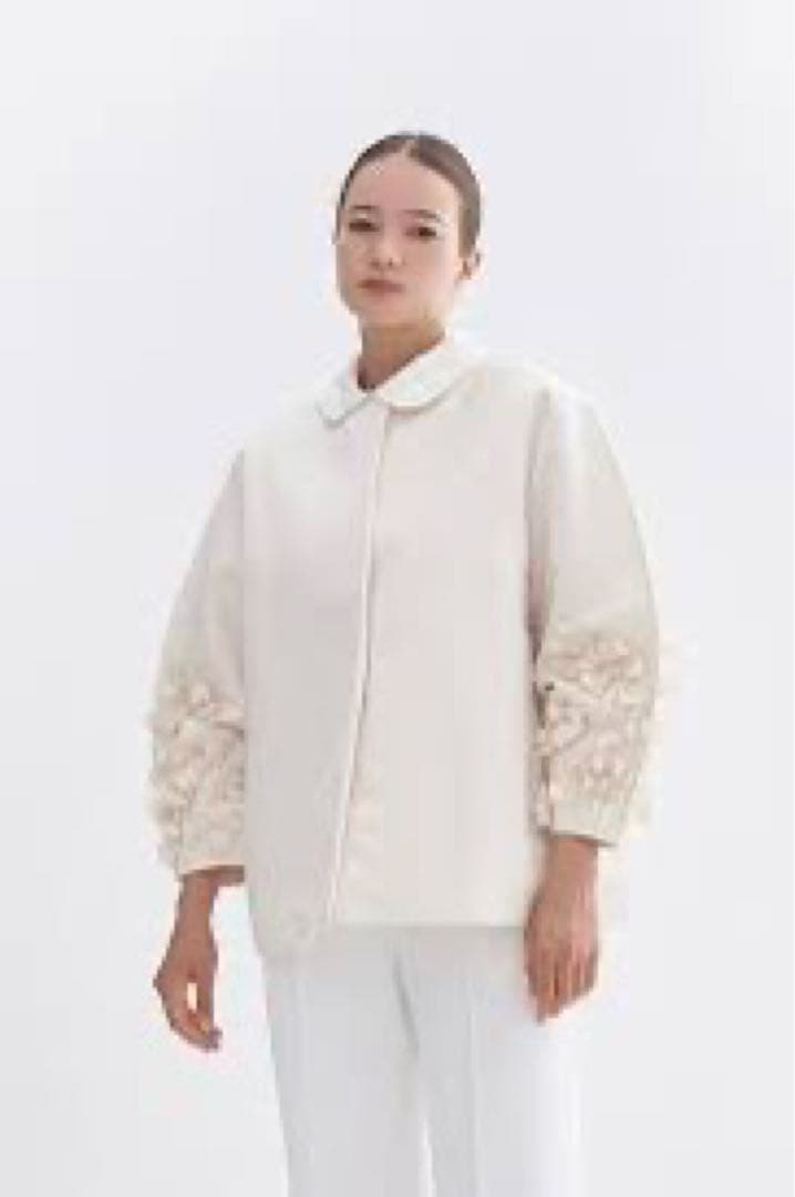 yori shirocon パフュームサテンジャケット　シロコン