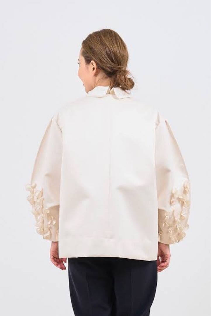 yori shirocon パフュームサテンジャケット　シロコン