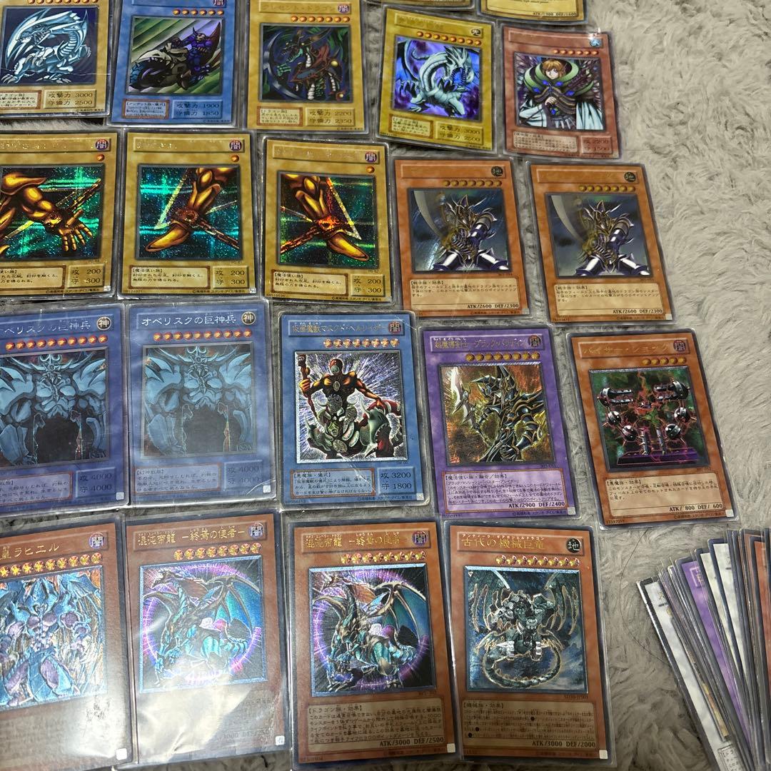 遊戯王　まとめ売り　レリーフ 、初期、2期、英語版等　傷あり品