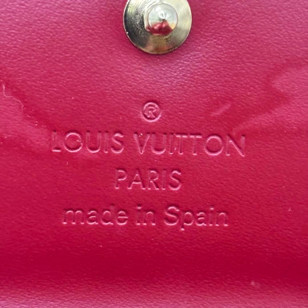 ルイヴィトン☆モノグラム ヴェルニ ミュルティクレ4 キーケース　美品