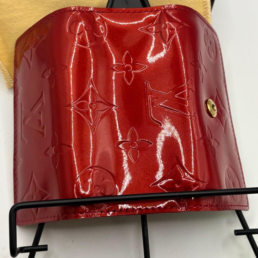 ルイヴィトン☆モノグラム ヴェルニ ミュルティクレ4 キーケース　美品