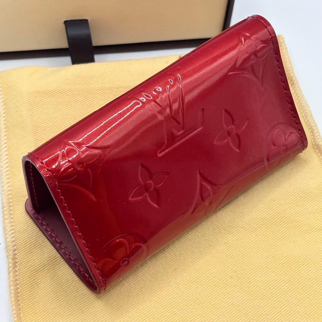 ルイヴィトン☆モノグラム ヴェルニ ミュルティクレ4 キーケース　美品