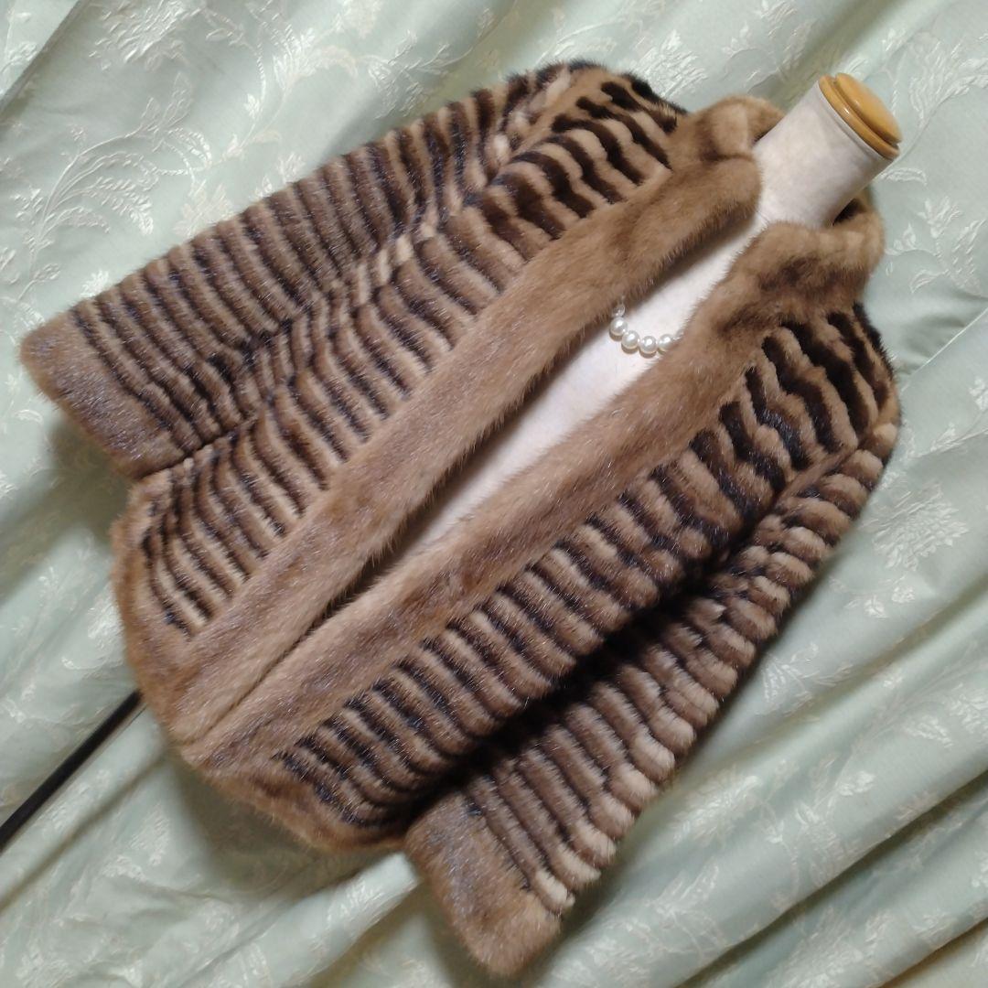 新品同様✩ミンク✩ファーコート✩柔らか✩ブラウン系