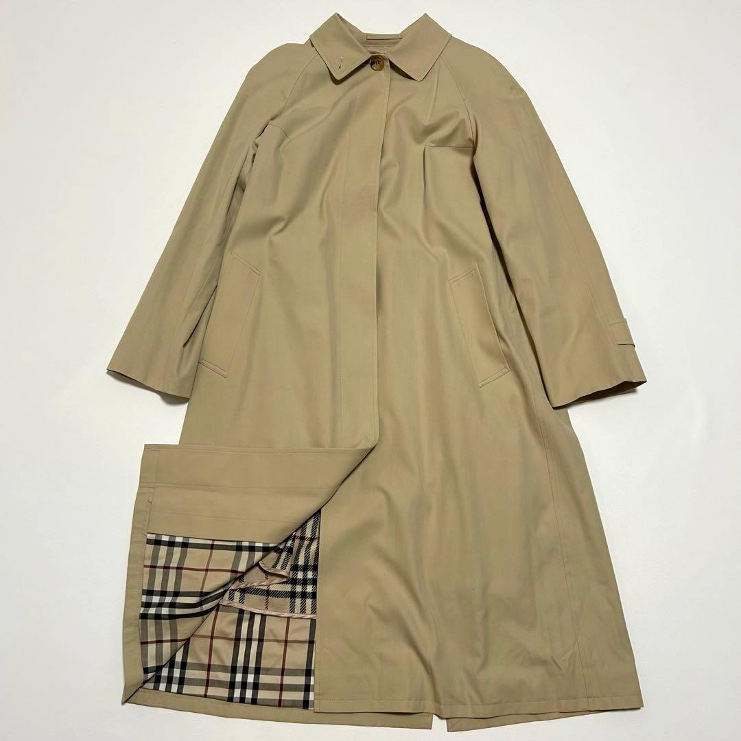 ✨極美品 バーバリーロンドン ステンカラーコート ノバチェック ライナー