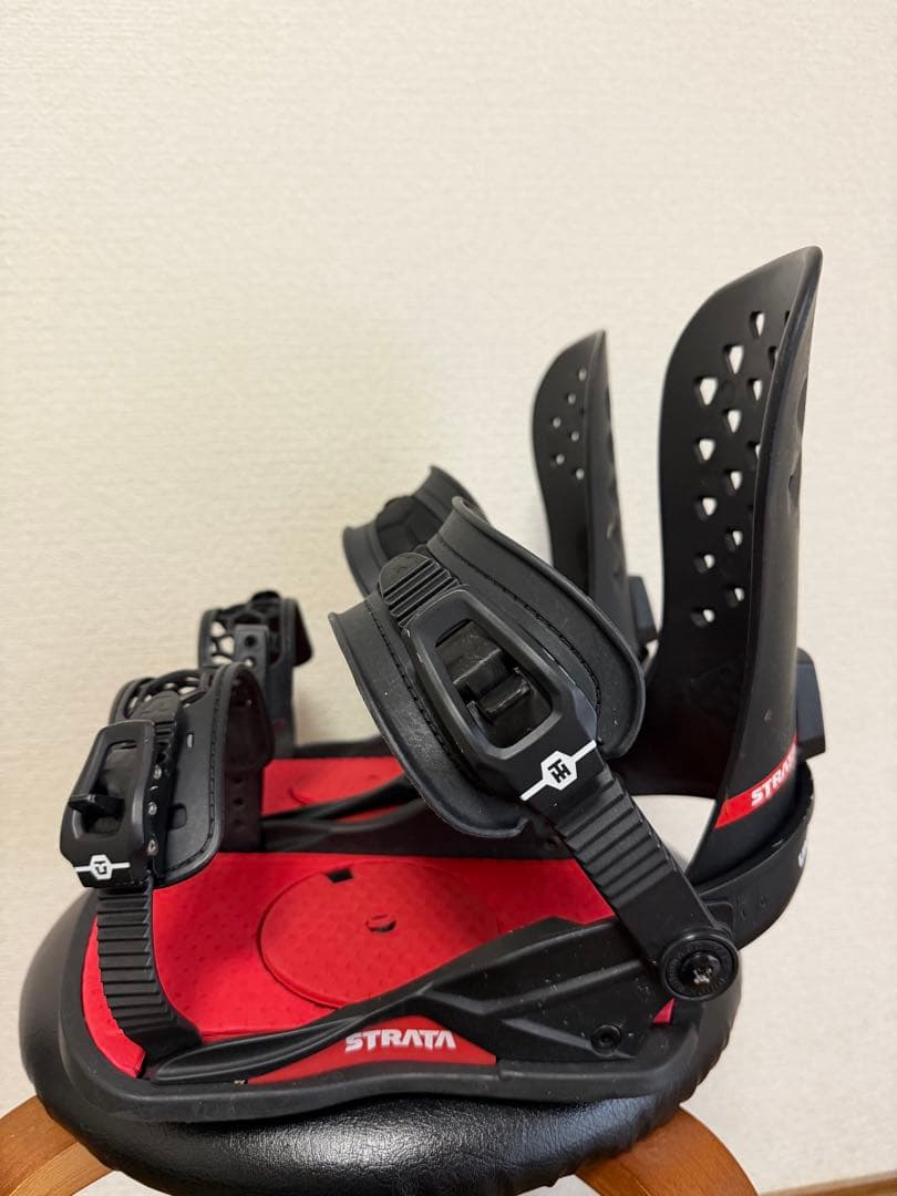 UNION STRATA ビンディング ブラック/レッド　Sサイズ
