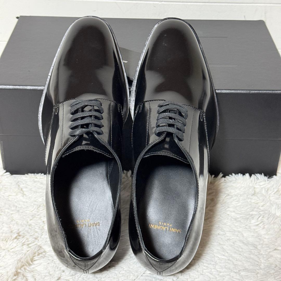 新品✨サンローランパリ　ドレスシューズ　パテントレザー　エディ期　ブラック　40
