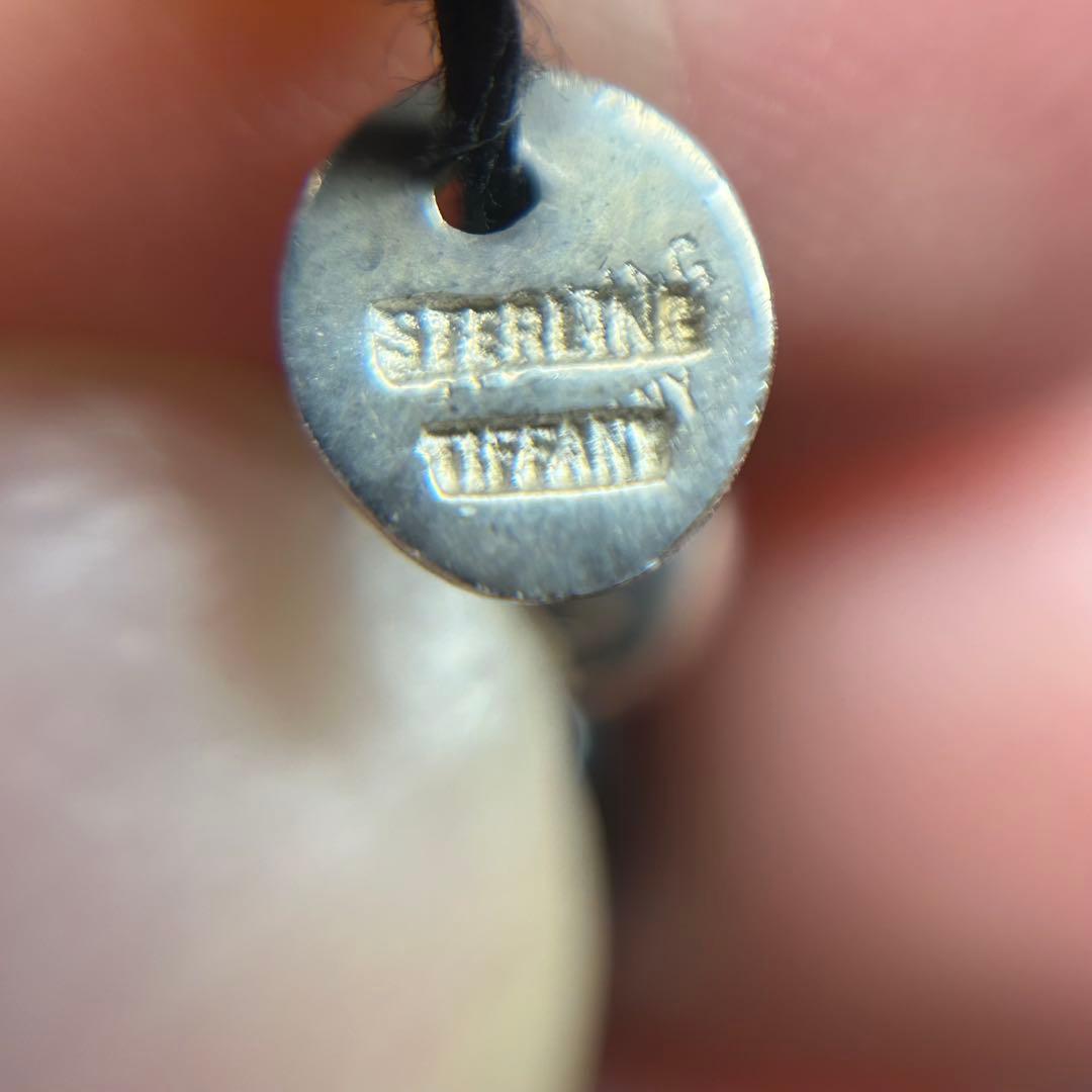 Tiffany & Co. オニキス シルバービーズ ネックレス　ティファニー