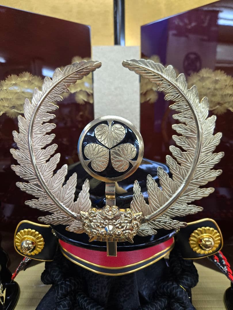雨宮様【専用】【展示品限り】五月人形　兜　徳川家康　収納飾り　子供着用可　S1
