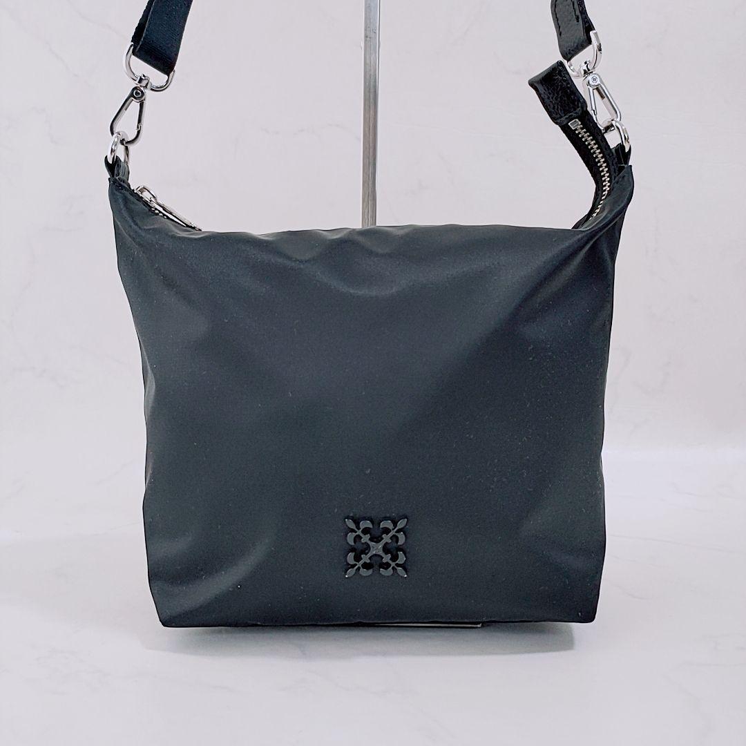 russet 保証書付 2WAY ショルダーバッグ クラウズナイロン ブラック