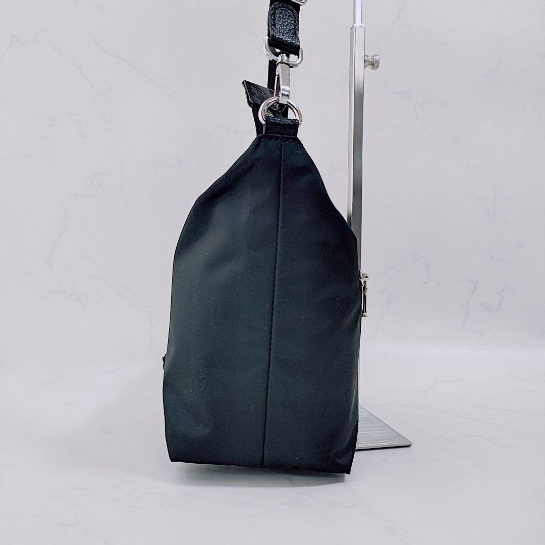 russet 保証書付 2WAY ショルダーバッグ クラウズナイロン ブラック