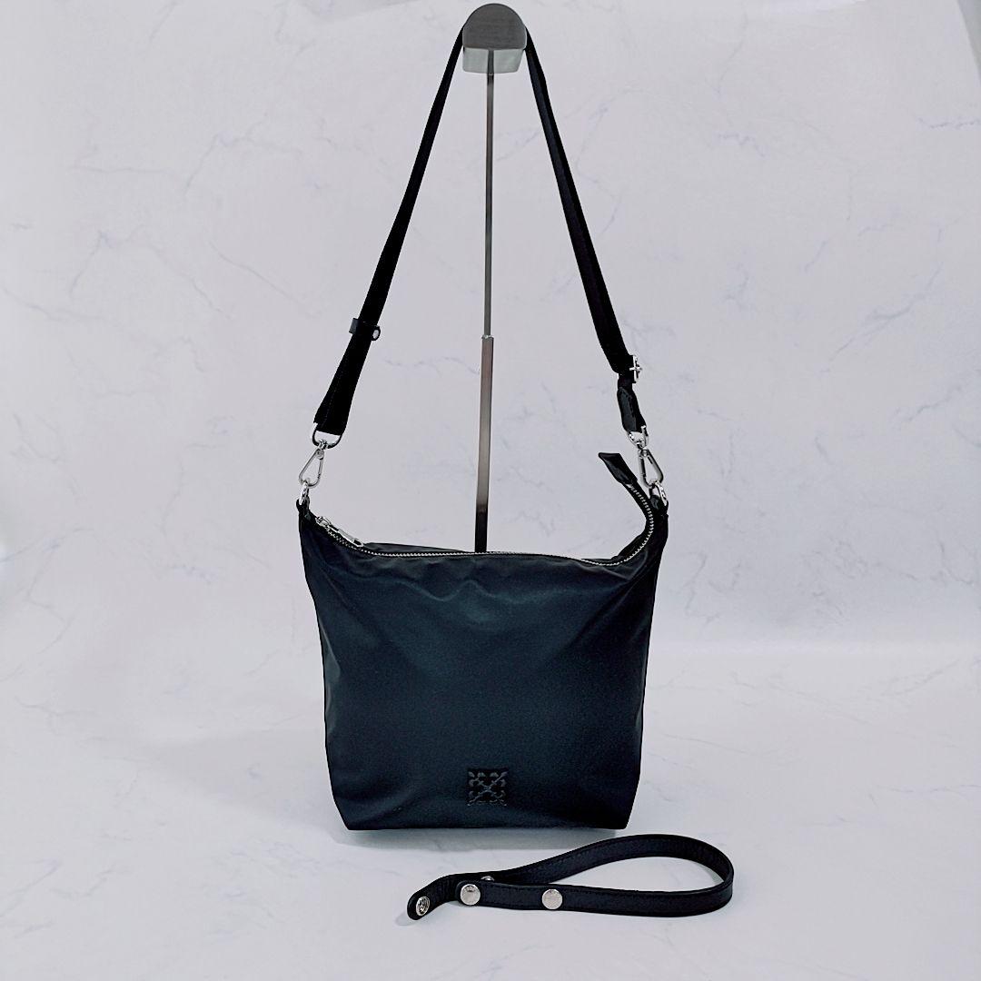 russet 保証書付 2WAY ショルダーバッグ クラウズナイロン ブラック