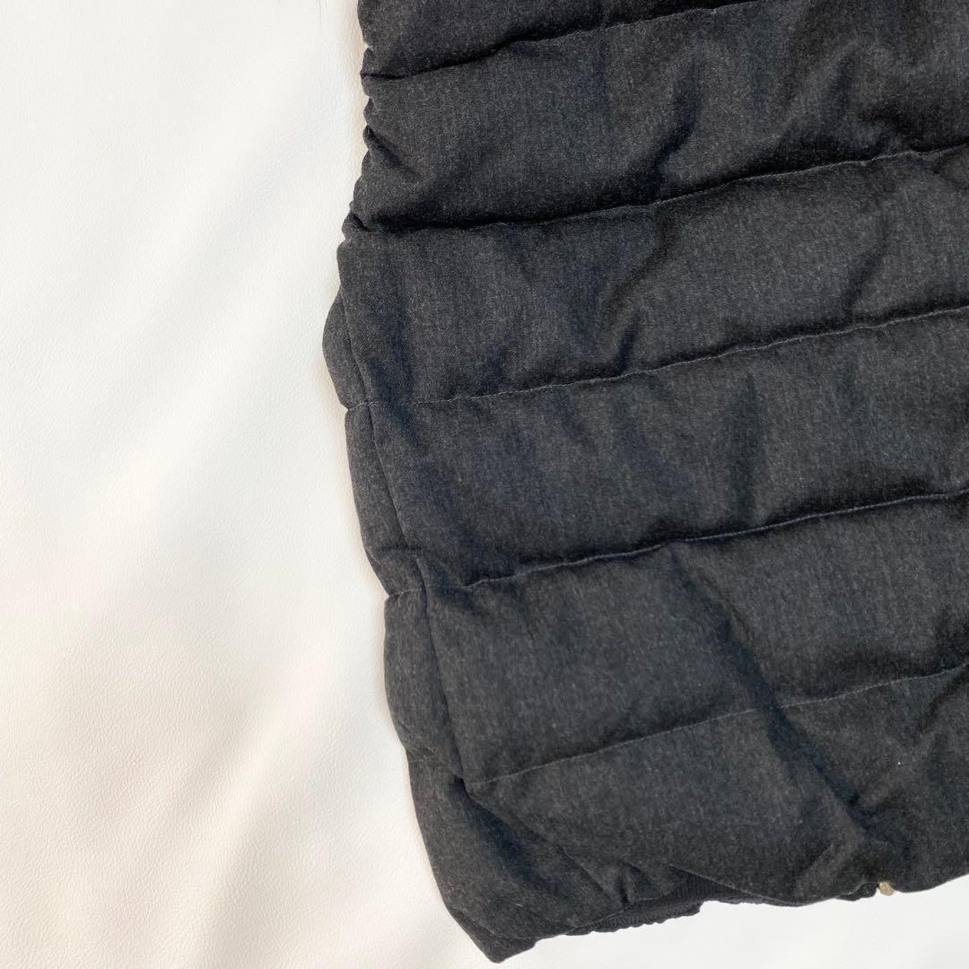 タトラス　 LUSERA ダウンベスト　ラクーンファー3way フード取り外し可