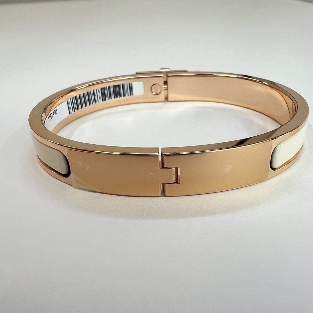 新品未使用 HERMES エルメス ミニクリックケリー PM クリーム PG金具