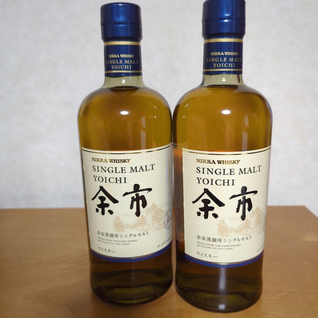 ニッカウヰスキー　シングルモルト余市　700ml 2本セット