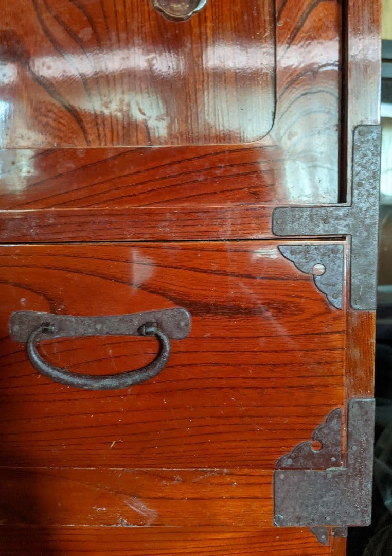 限定価格/和箪笥 古箪笥 民芸家具 多引き出し 木製収具 飾り棚 古道具 和家具