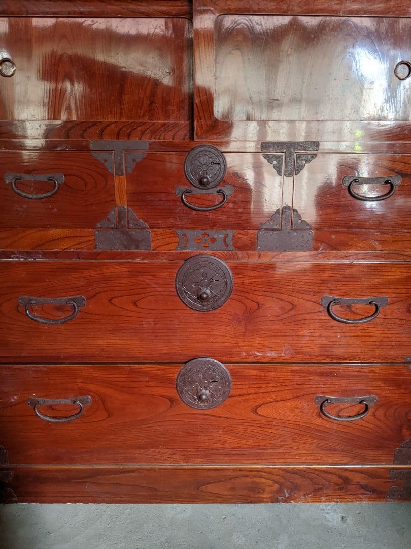 限定価格/和箪笥 古箪笥 民芸家具 多引き出し 木製収具 飾り棚 古道具 和家具