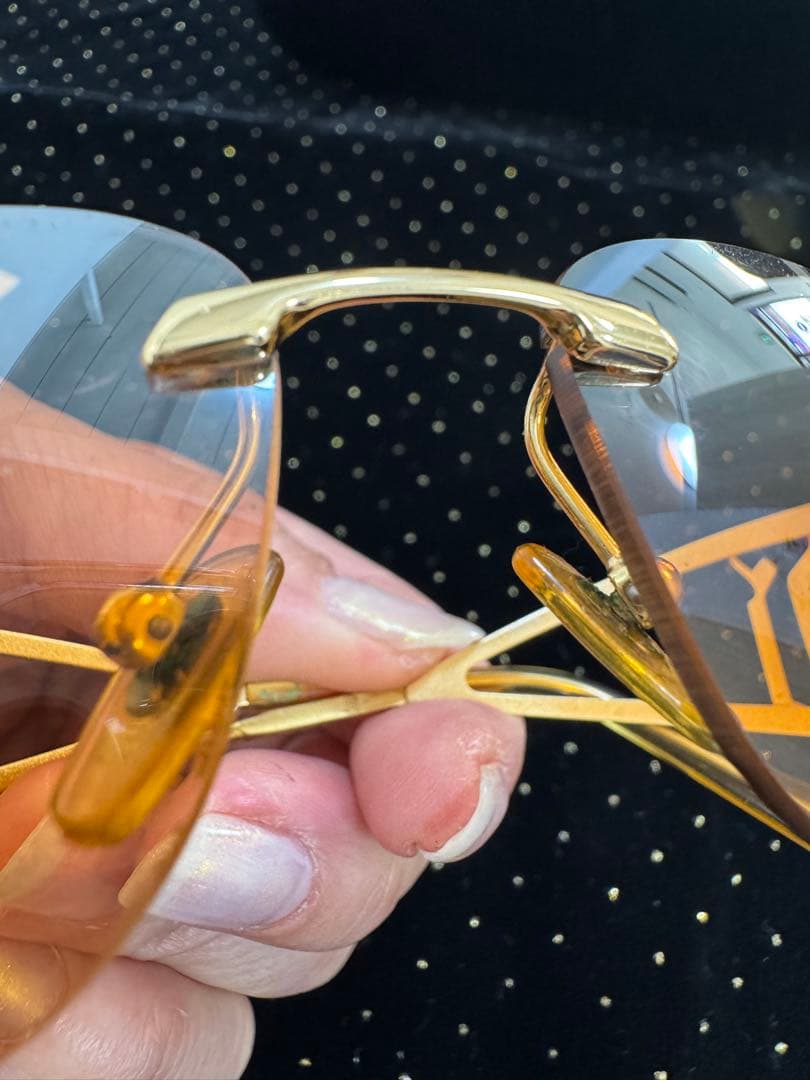 VERSACE ブラウン サングラス N-C 118541015