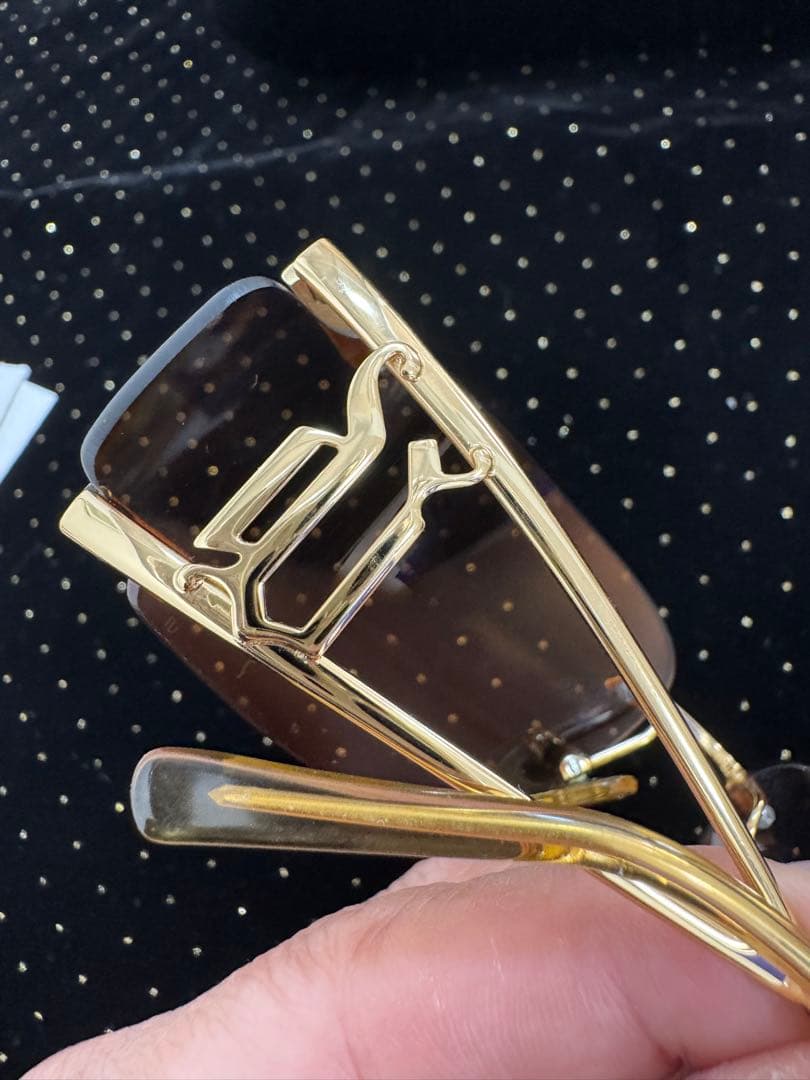 VERSACE ブラウン サングラス N-C 118541015