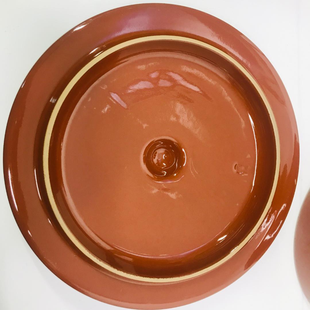 【匿名配送、送料無料】 常滑焼　久松窯　オトシ蓋（重石）付　切立8号