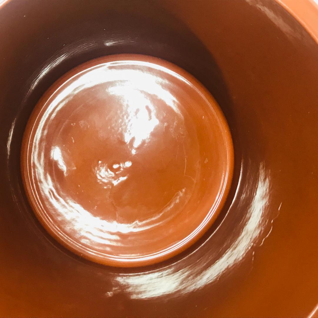 【匿名配送、送料無料】 常滑焼　久松窯　オトシ蓋（重石）付　切立8号