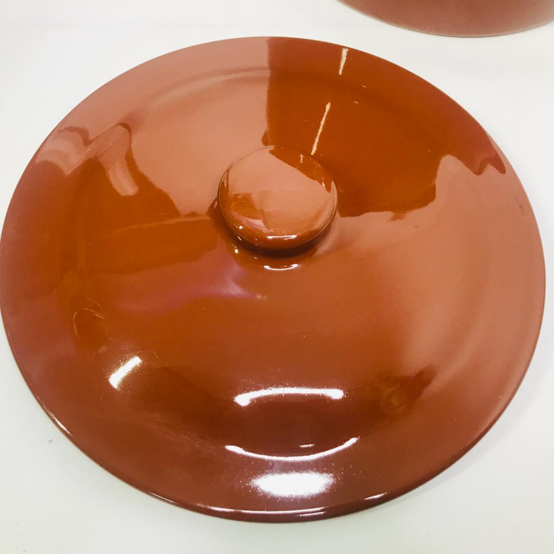 【匿名配送、送料無料】 常滑焼　久松窯　オトシ蓋（重石）付　切立8号