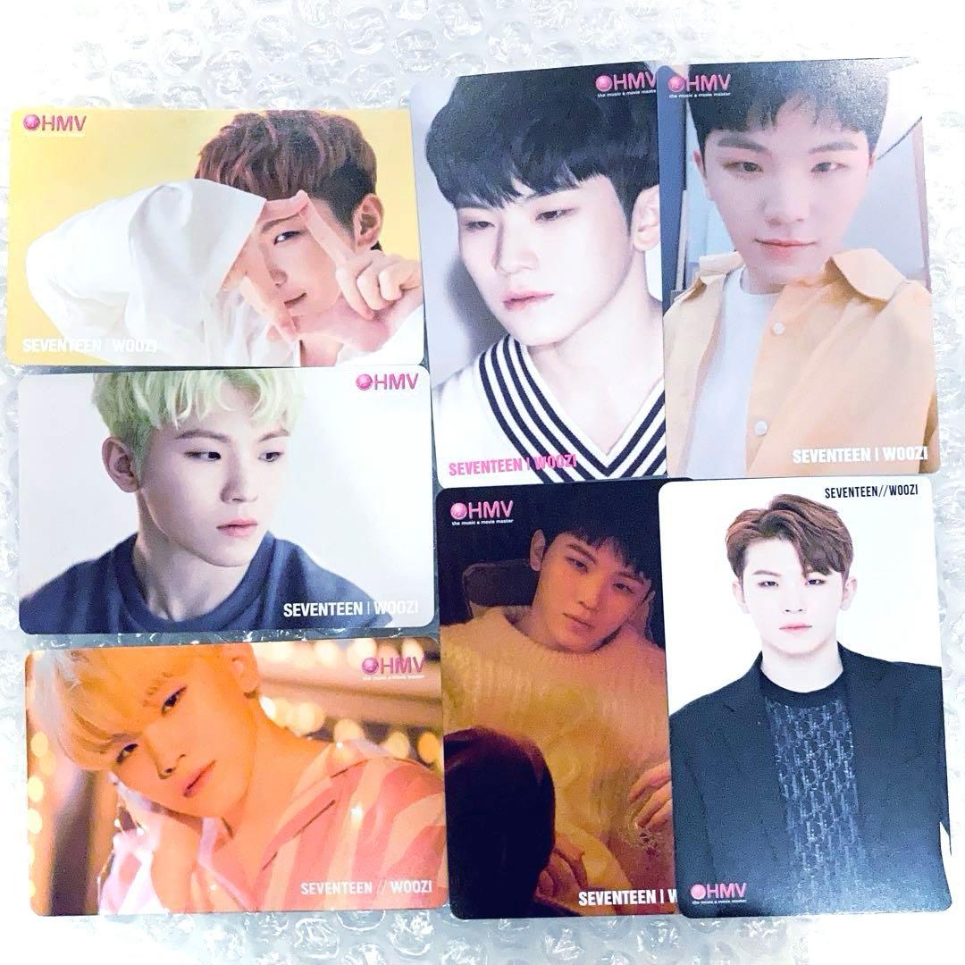 SEVENTEEN CARAT FC入会特典　ウジ ポストカード トレカ　セブチ