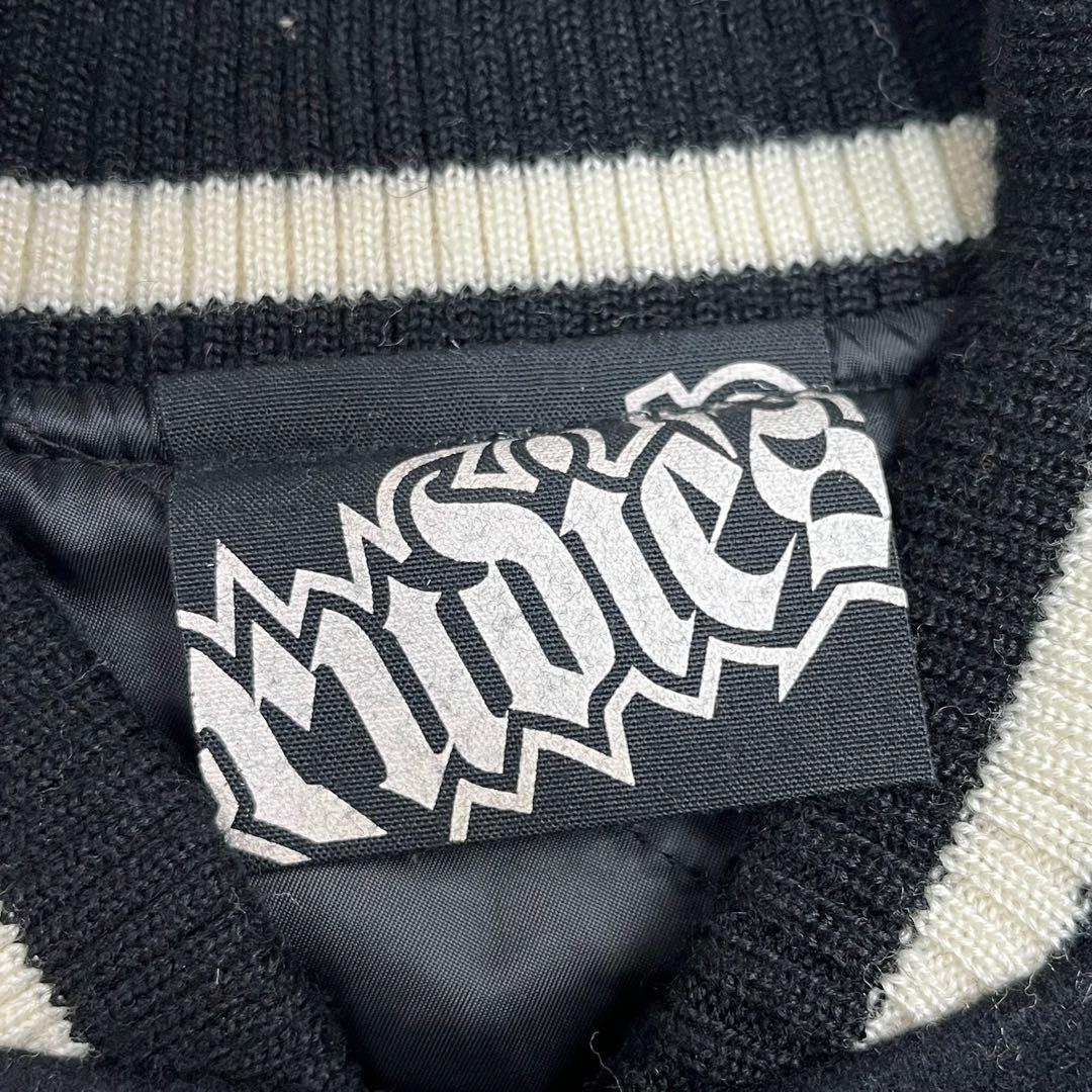 Rudies ルーディーズ　スタジャン　モノトーン　レザー　ウール