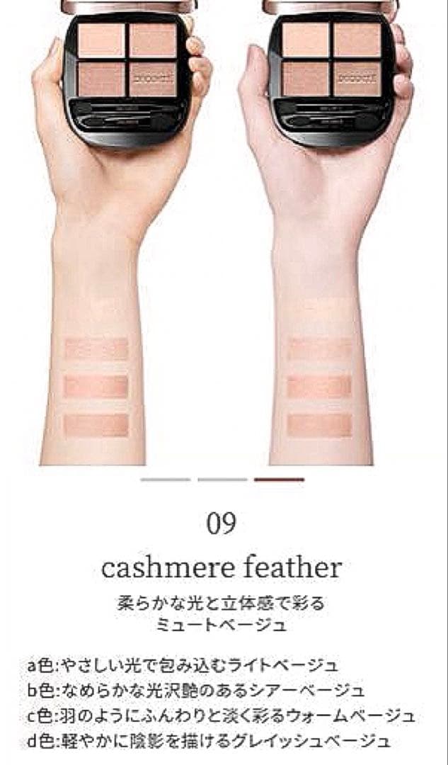 新品未使用/ コスメデコルテ スキンシャドウ デザイニングパレット０９