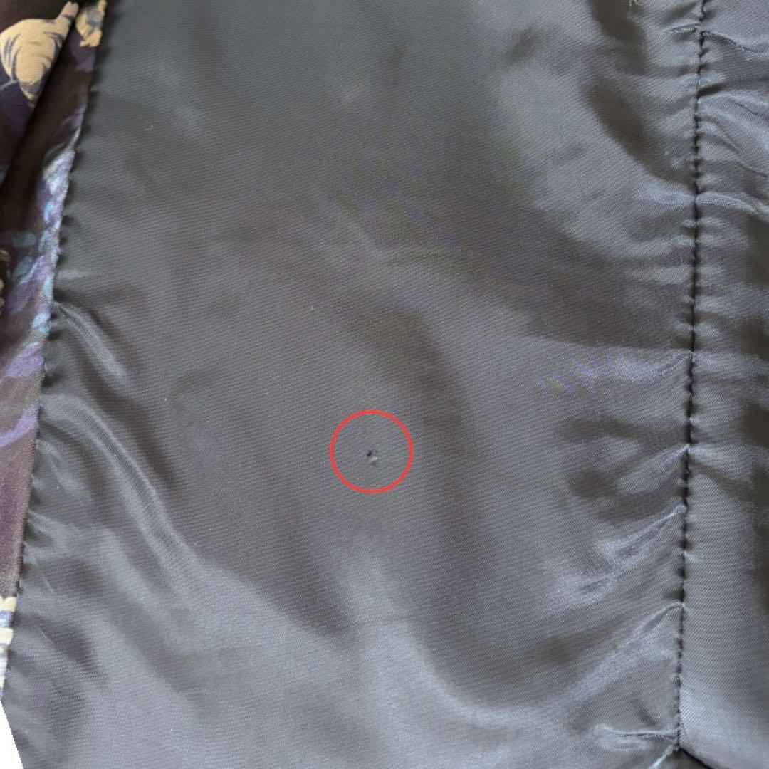 【美品】PSポールスミスPaul Smith★カシミヤ★花柄★Pコート M 赤