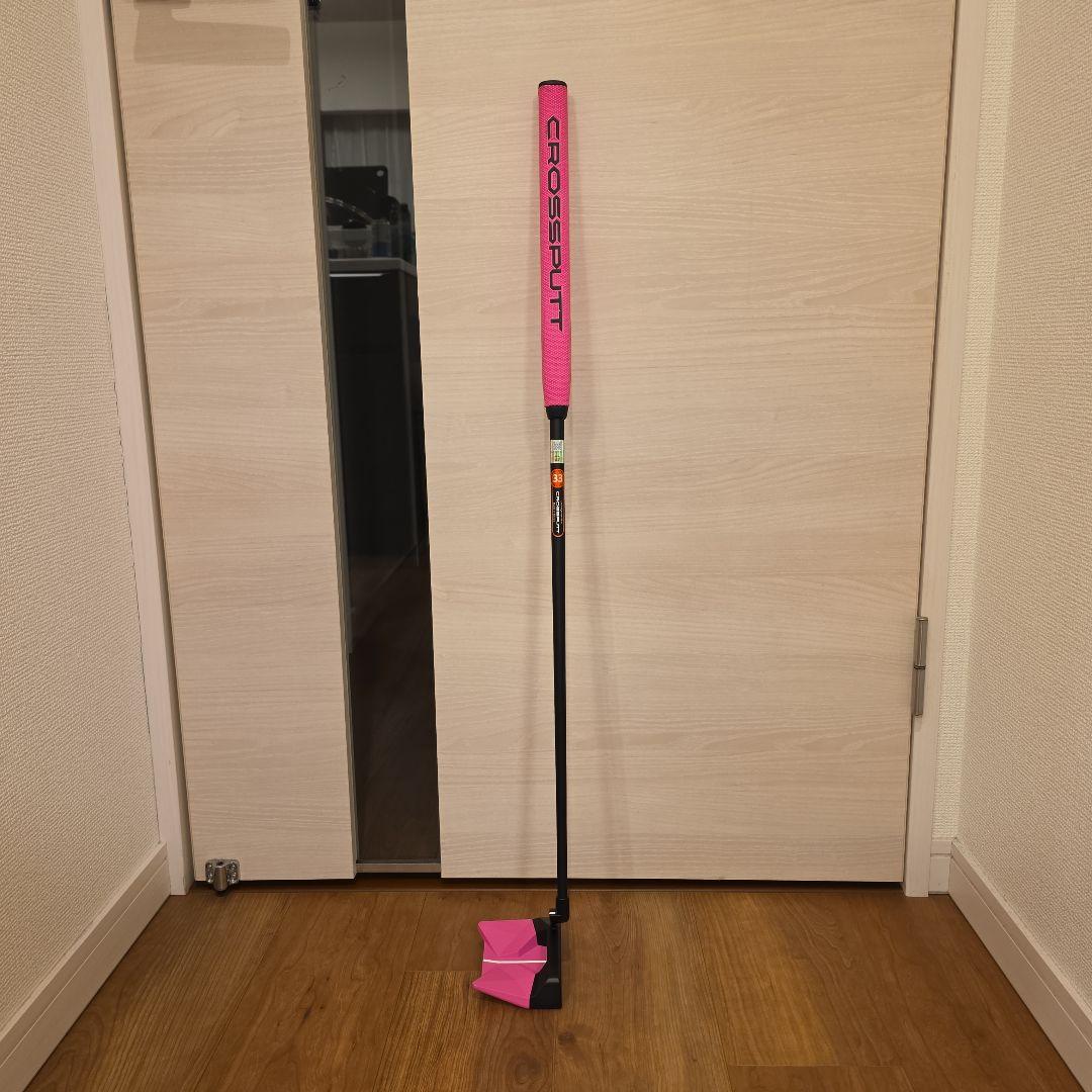 クロスパット Stealth 2.0 ピンク パター 33インチ