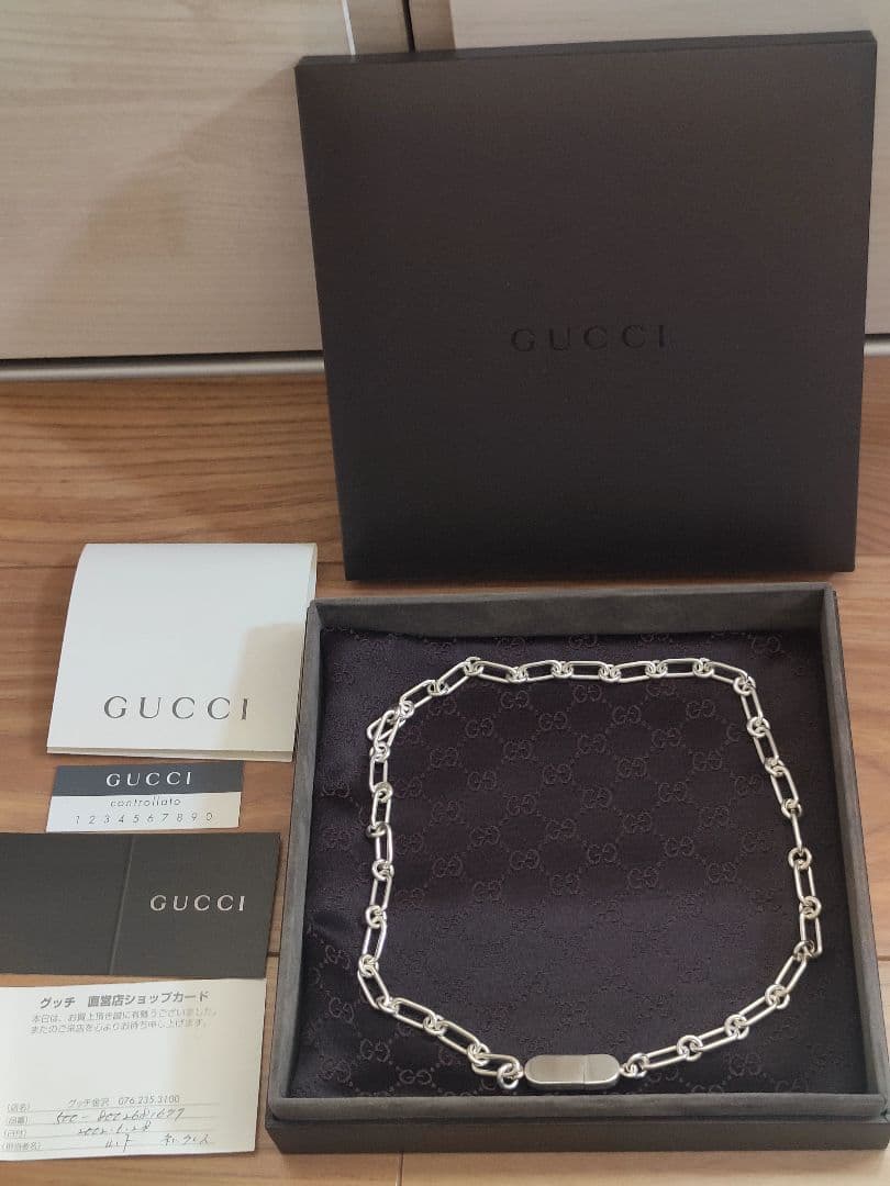 GUCCI　チェーン　ネックレス　ビンテージ　OLD