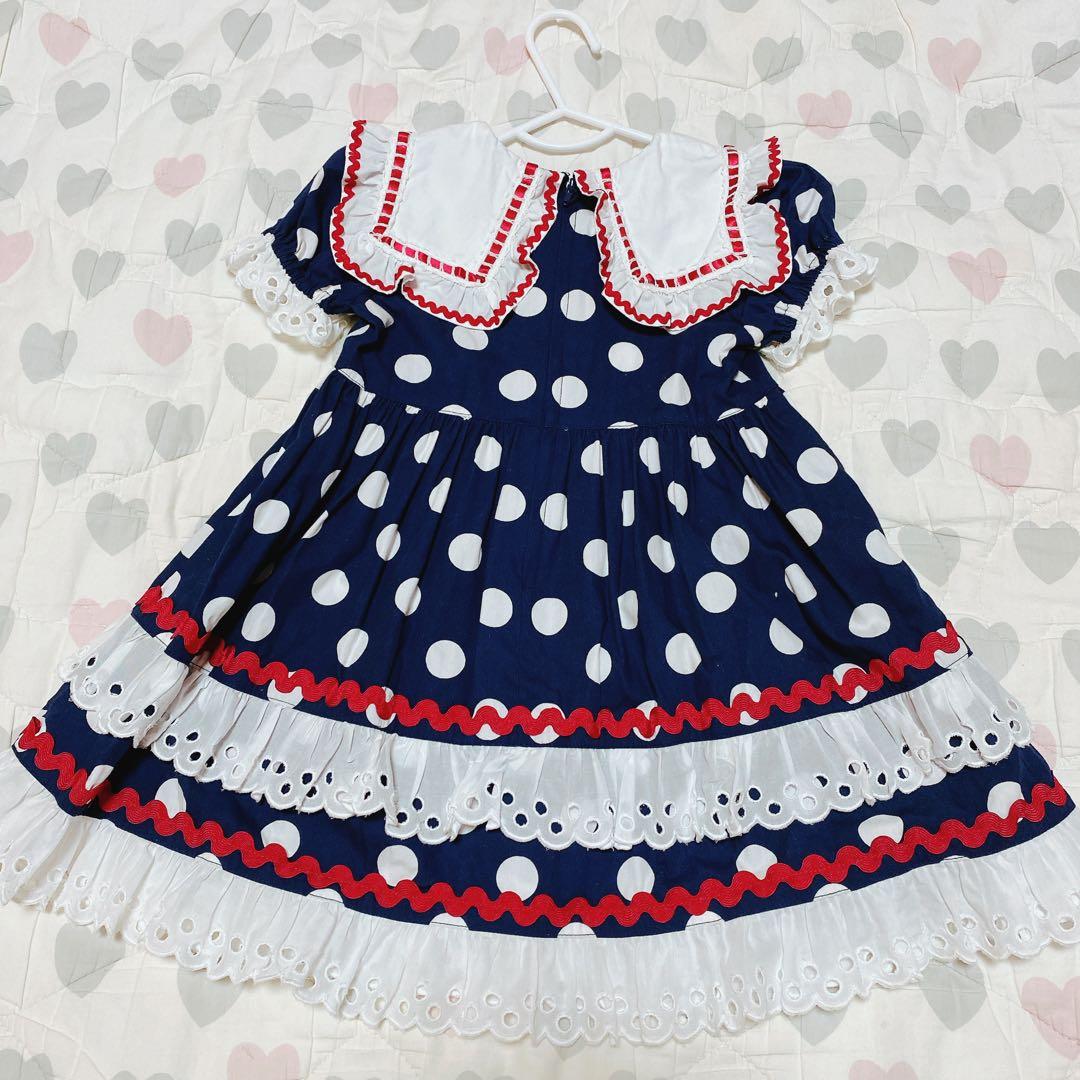 新宿伊勢丹限定ドットワンピース/シャーリーテンプル