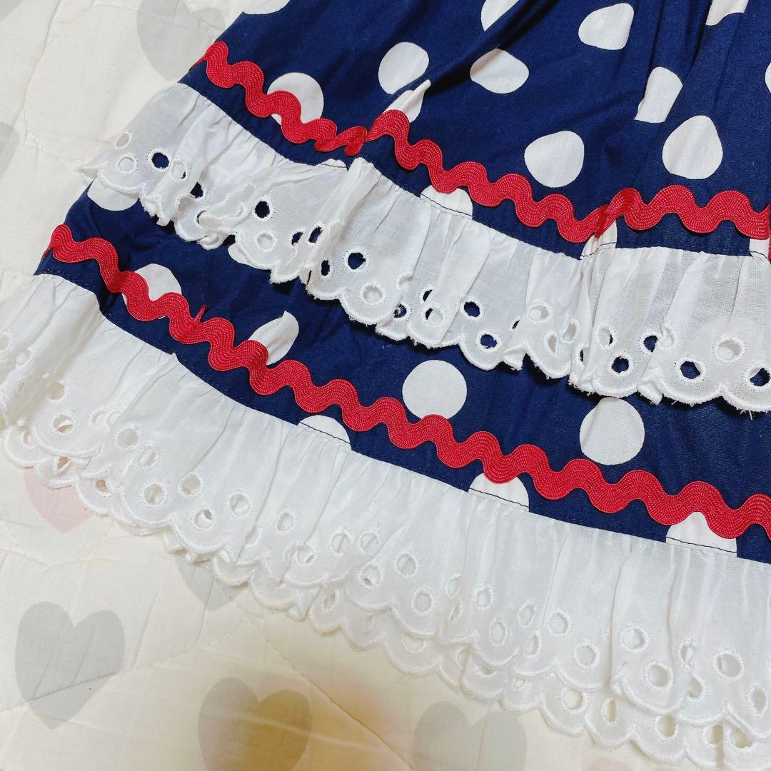 新宿伊勢丹限定ドットワンピース/シャーリーテンプル