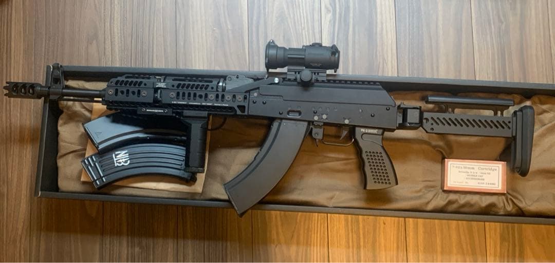 【値下げ最終】東京マルイgbb AKMカスタム⚠️ドタキャン、コメ逃げ禁止⚠️